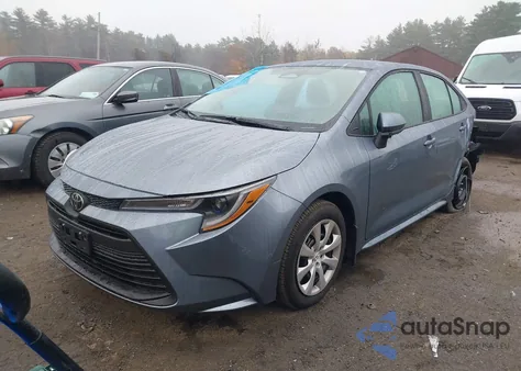 2025 Toyota Corolla Le from USA, damaged, VIN 5YFB4MDE8SP353511